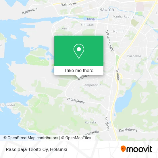 Rassipaja Teeite Oy map
