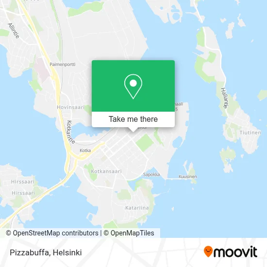 Pizzabuffa map