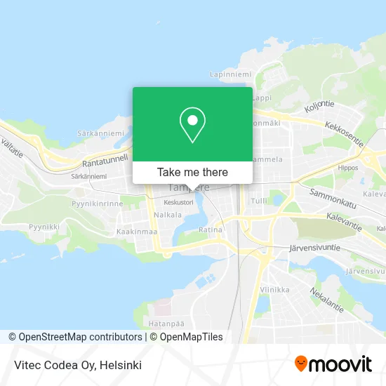 Vitec Codea Oy map