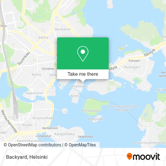Backyard map