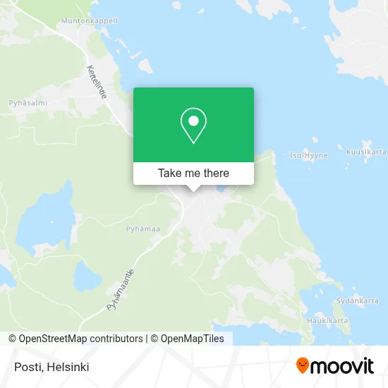Posti map
