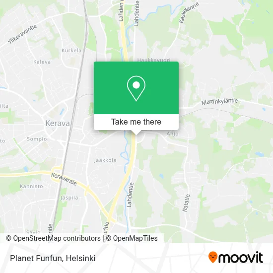 Planet Funfun map