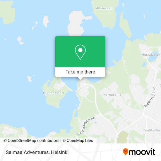 Saimaa Adventures map