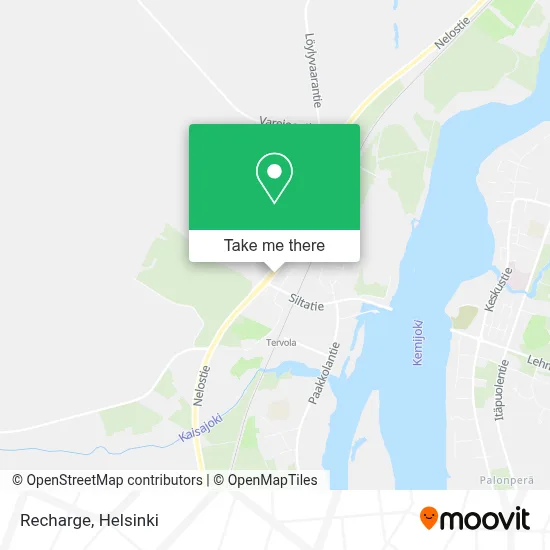 Recharge map