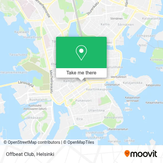 Offbeat Club map