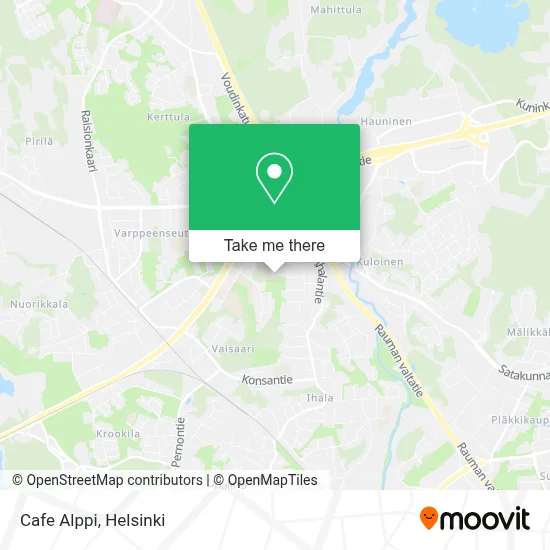 Cafe Alppi map