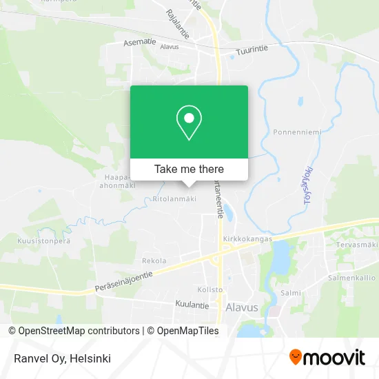 Ranvel Oy map