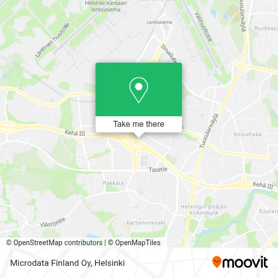 Microdata Finland Oy map