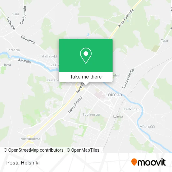 Posti map
