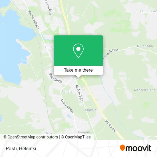 Posti map