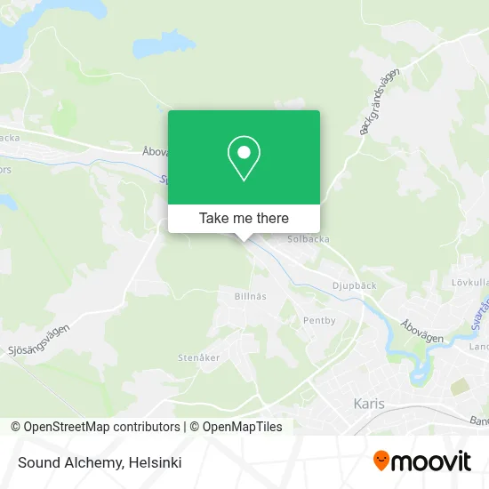 Sound Alchemy map