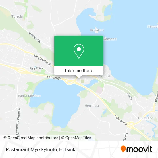 Restaurant Myrskyluoto map