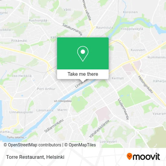 Torre Restaurant map