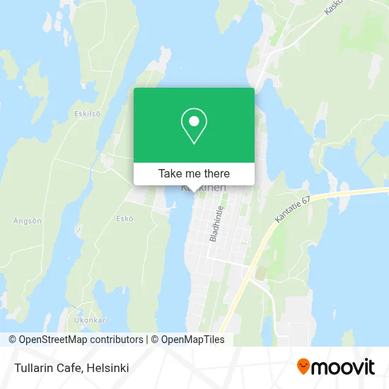 Tullarin Cafe map