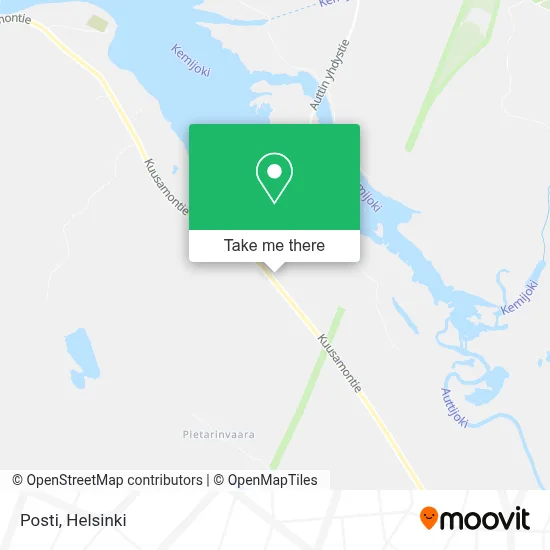 Posti map