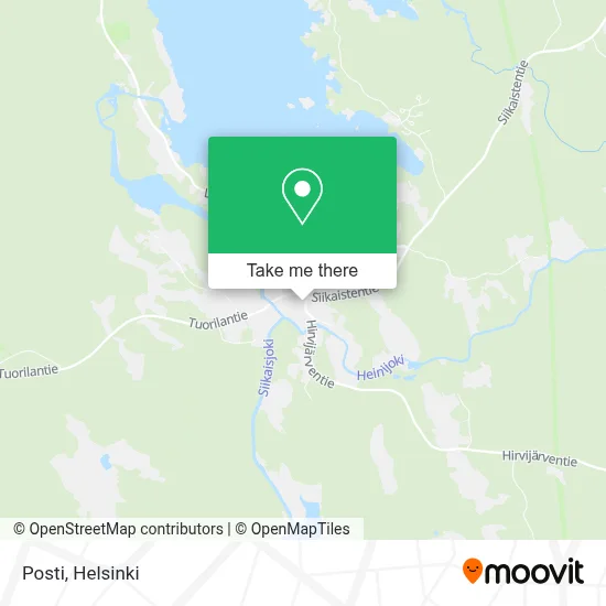 Posti map