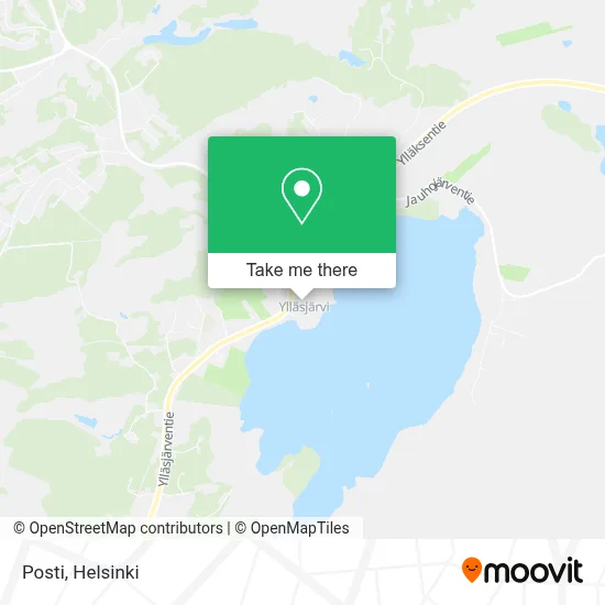 Posti map