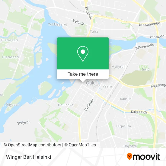 Winger Bar map