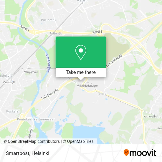 Smartpost map