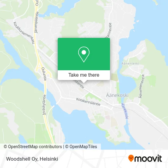 Woodshell Oy map