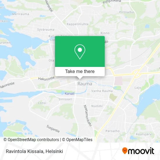 Ravintola Kissala map