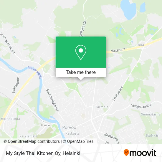 My Style Thai Kitchen Oy map