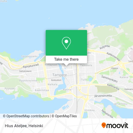 Hius Ateljee map