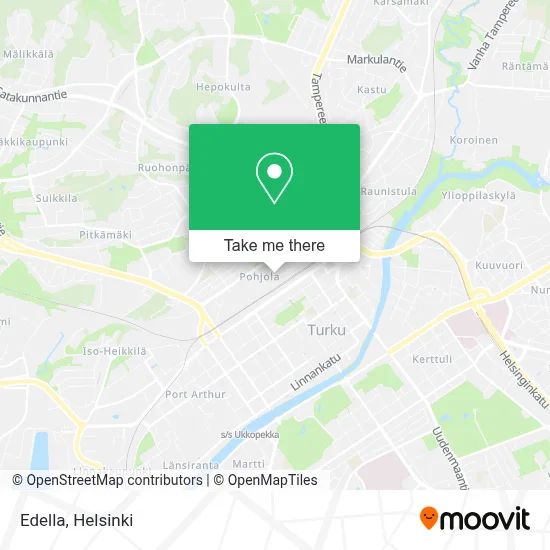 Edella map