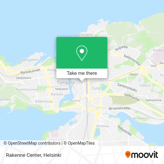 Rakenne Center map