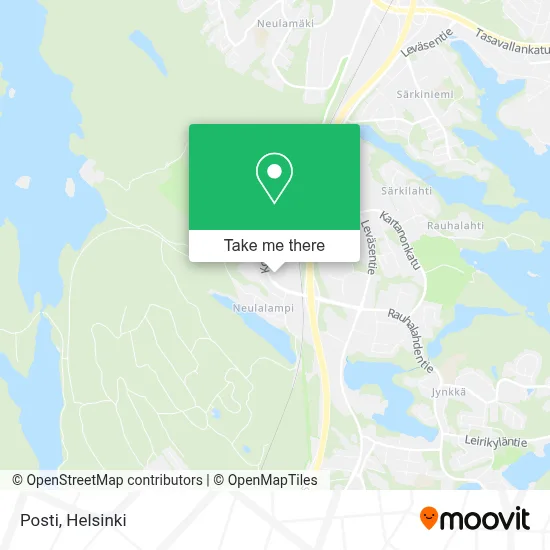Posti map