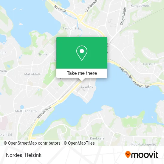 Nordea map