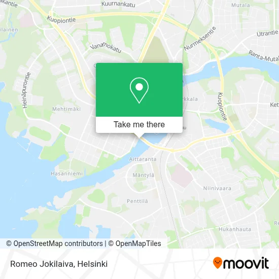 Romeo Jokilaiva map