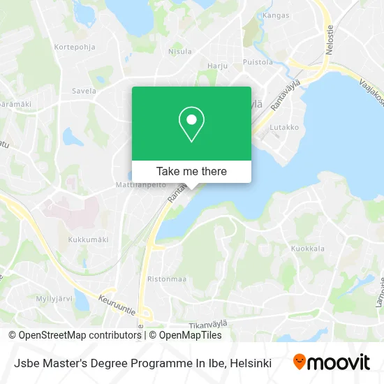 Jsbe Master's Degree Programme In Ibe map