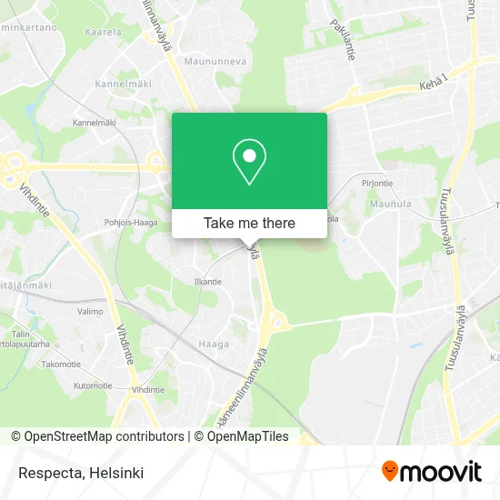 Respecta map