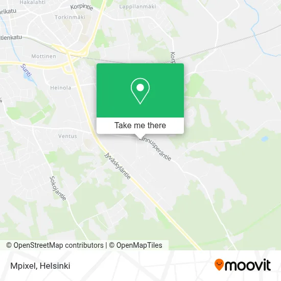 Mpixel map