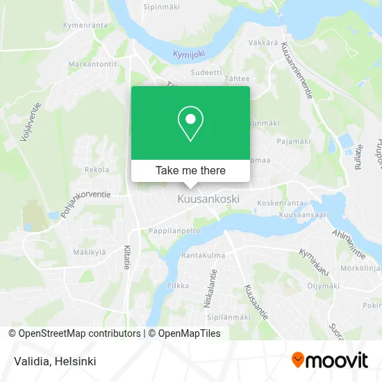 Validia map