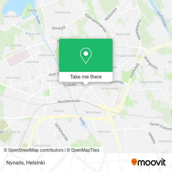 Nynails map