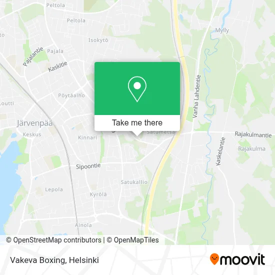 Vakeva Boxing map