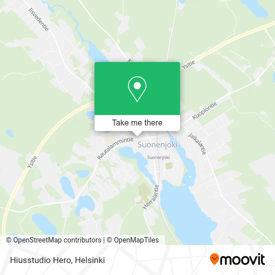 Hiusstudio Hero map