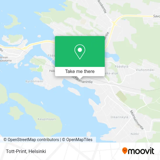 Tott-Print map