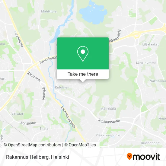 Rakennus Hellberg map
