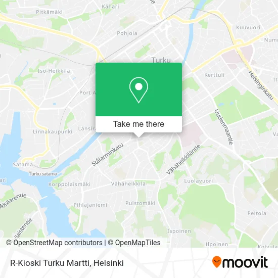 R-Kioski Turku Martti map