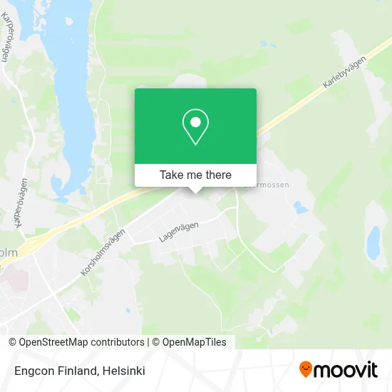 Engcon Finland map