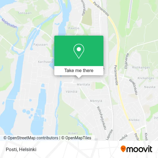 Posti map