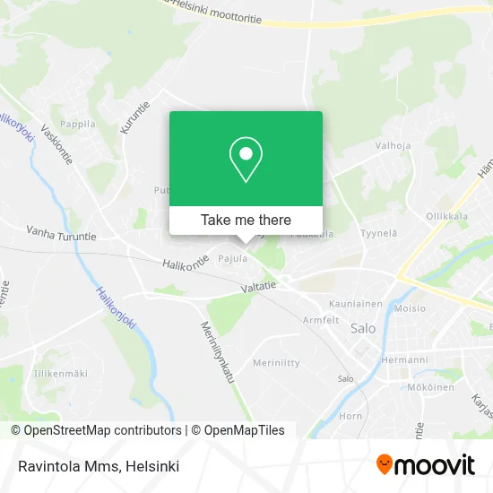 Ravintola Mms map