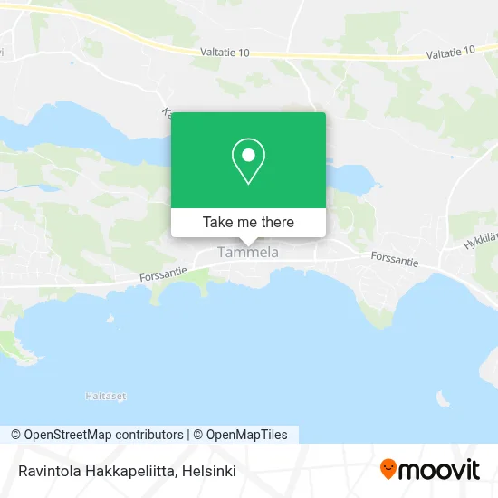 Ravintola Hakkapeliitta map
