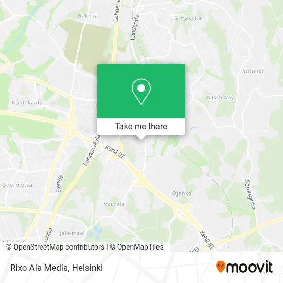 Rixo Aia Media map