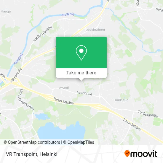VR Transpoint map