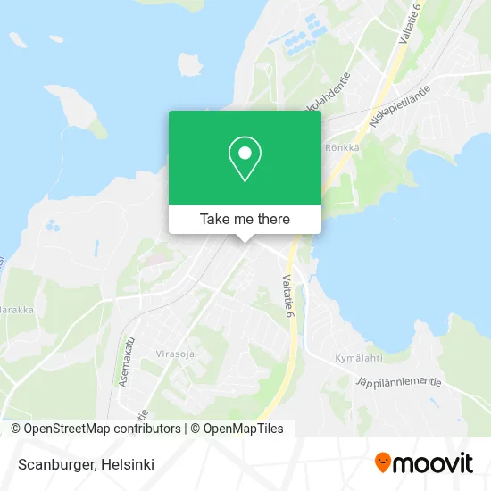 Scanburger map