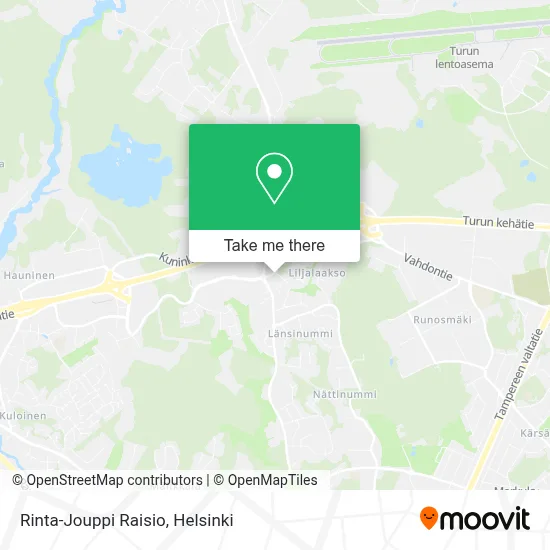 Rinta-Jouppi Raisio map